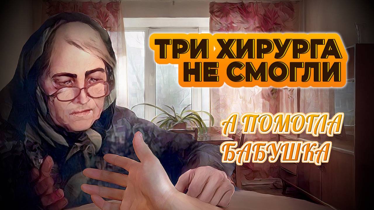 ТРИ ХИРУРГА НЕ СМОГЛИ А ПОМОГЛА ОДНА БАБУШКА смотреть онлайн