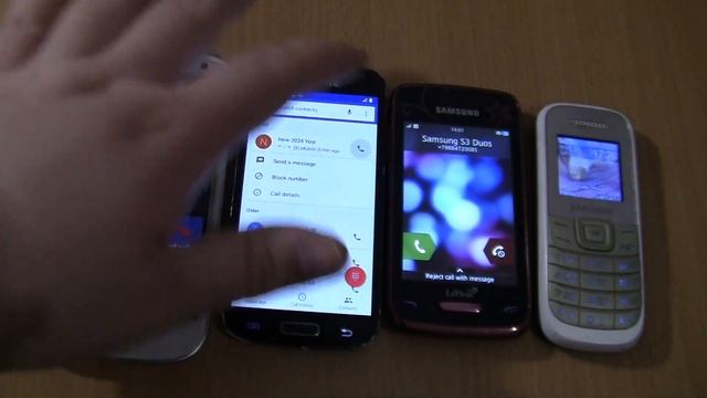 Over the Horizon Incoming call&Outgoing call at the Same Time Samsung S3 Duos+S4 mini+Wave Y+1200M смотреть онлайн