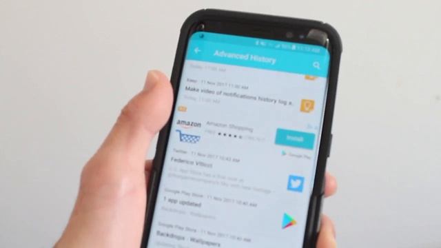 Notification History Log App Review смотреть онлайн