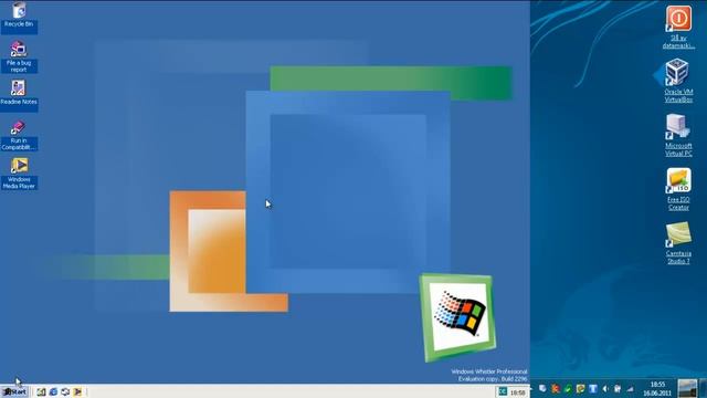 OS: Microsoft Whistler Professional Beta 1 Build 2296 смотреть онлайн