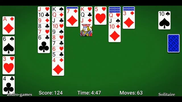 Solitaire (by MobilityWare) - free offline solitaire card game for Android and iOS - gameplay. смотреть онлайн