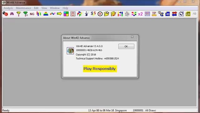 Win4D Finding For 9 March 2016 Using Win4D Advance Software For Singapore And Magnum смотреть онлайн