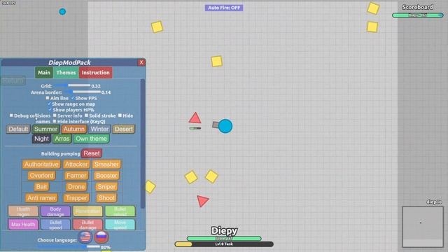 Diep io new hack 2022 - Aimbot Unlimited xp and more смотреть онлайн