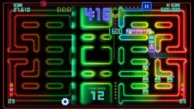 PAC-MAN ChampionShip Edition DX+ Demo смотреть онлайн