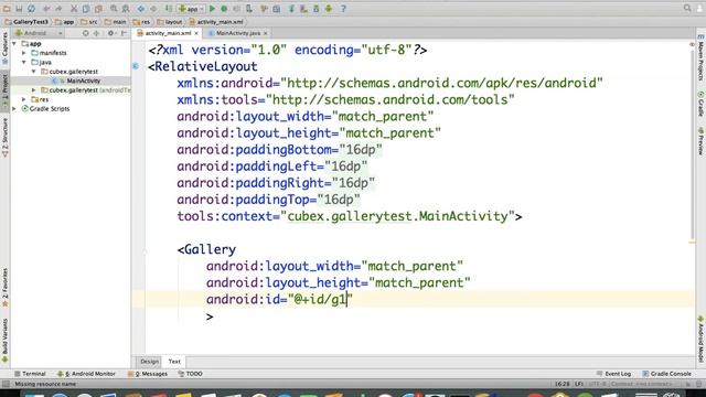 Gallery and GridView in Android. смотреть онлайн