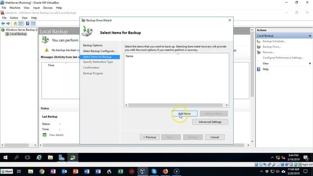 Install and use Windows Server Backup on Server 2016 смотреть онлайн
