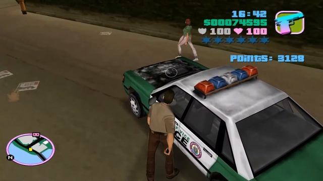 Become a Police Officer in GTA Vice City with this Secret Hidden Mission смотреть онлайн