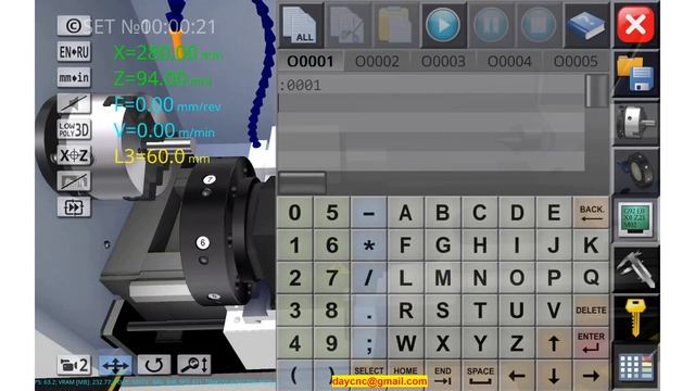 Phần mềm mô phỏng tiện CNC trên điện thoại smart phone - CNC Simulator смотреть онлайн