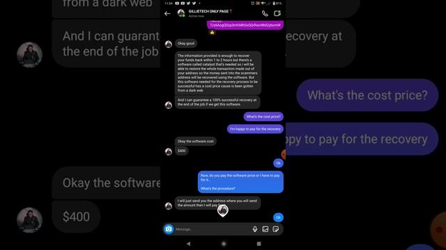 GILLIETECH - mining scam to recovery scam - 2 смотреть онлайн