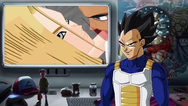 Vegeta Reacts To Vegeta Can't Help Kissing Android 18 смотреть онлайн