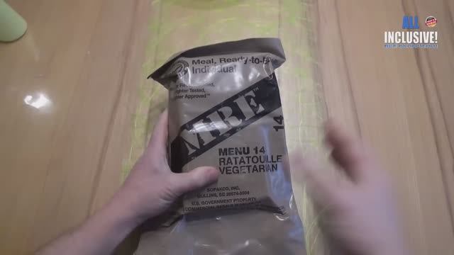 СухПай USA MRE Вар. 14 Сухой паёк армии USA. смотреть онлайн
