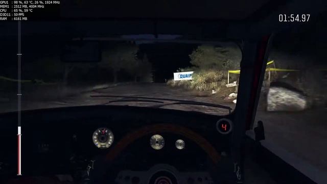 DIRT Rally - GTX 1050 Ti - i5 2500k - 1080p - 60FPS - Max Settings смотреть онлайн