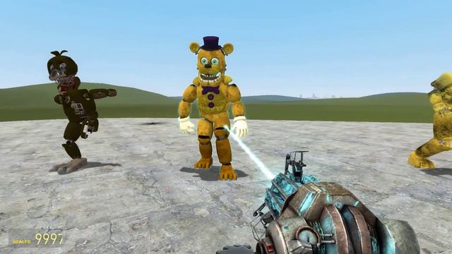 ALL FNAF ANIMATRONICS VS ALL CHARACTERS POPPY PLAYTIME CHAPTER 2 | IN GARRY'S MOD