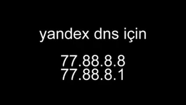 yeni dns adresleri yandex 2014 смотреть онлайн