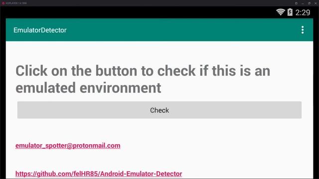 Emulator Spotter working on KOPLAYER emulator смотреть онлайн