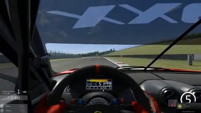 Asseto Corsa - Ferrari 599XX EVO - Mugello hot lap смотреть онлайн