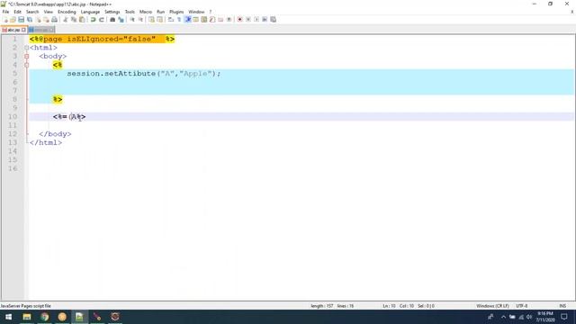 Page Directive Attribute like errorPage | isErrorPage | session | JSP scripting elements смотреть онлайн
