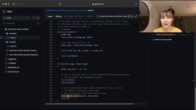 Lock-Free Atomic Shared Pointer in C - Lock Free Programming (Part #1) смотреть онлайн