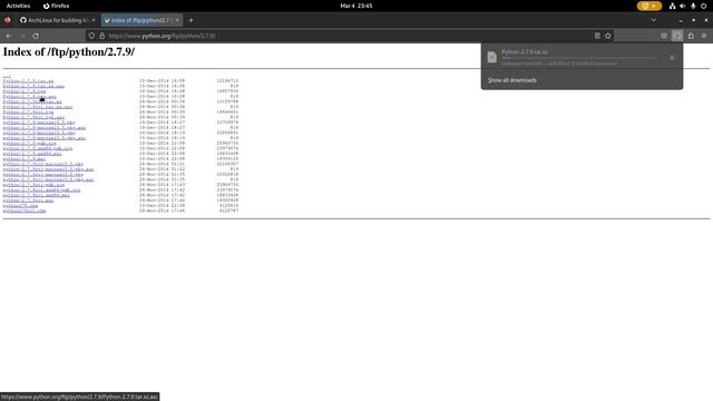 Android build package install for Arch Linux смотреть онлайн