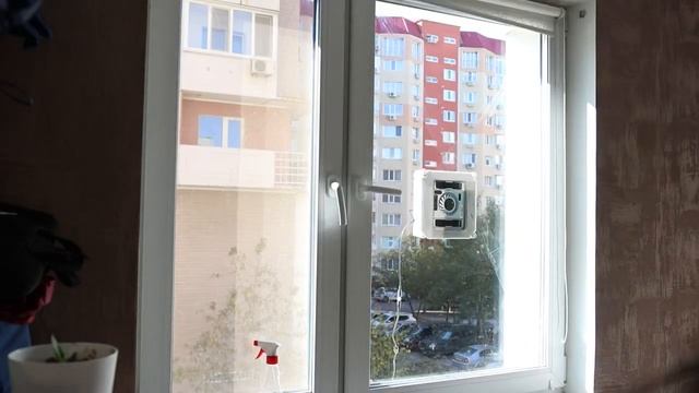 Robot Window Cleaner ABIR Dual Water Cleaner смотреть онлайн