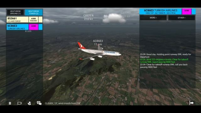 [RFS Air Traffic Control#83]London Heathrow Ground & Tower ATC Control смотреть онлайн