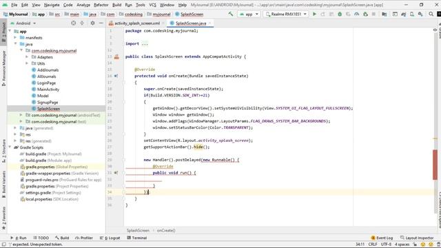 Splash Screen -Android Studio Tutorial||2020||-#23 смотреть онлайн