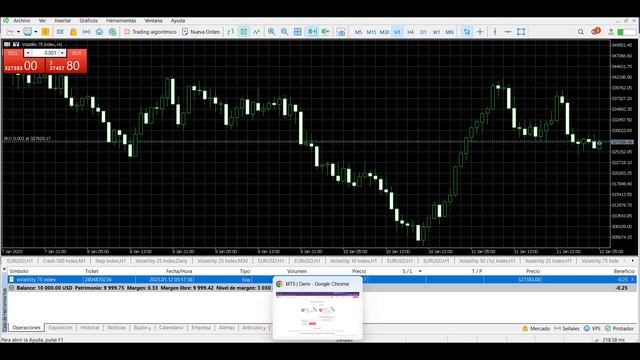 ¿CÓMO DESCARGAR, VINCULAR Y UTILIZAR MT5? / Deriv / Indices Sinteticos смотреть онлайн