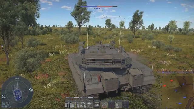 Hilly terrain - Merkava Mk 2D смотреть онлайн