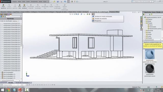 Aula 9 0 SolidWorks Praticando Desenho Plano Casa смотреть онлайн
