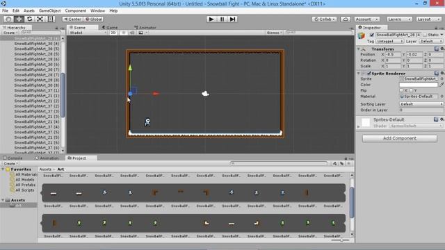 Unity 2 Player Game Tutorial #1 - Setting Up The Game смотреть онлайн