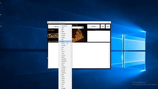 Tachosof 23.1  Full version . Correction mileage