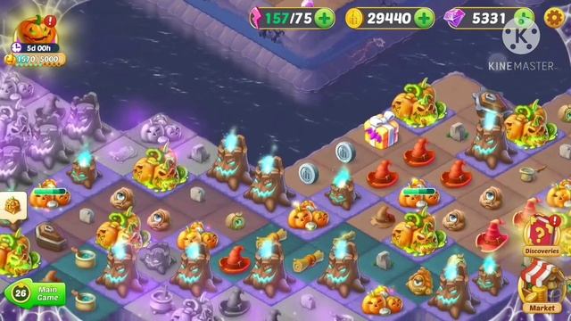 Ever Merge Hallow's Eve Island Event October 2020 unlocked more land смотреть онлайн