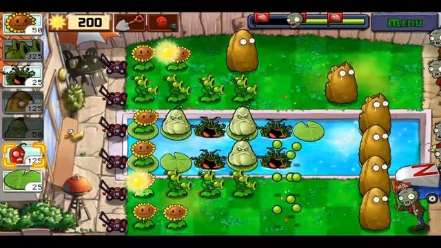 Plants Vs. Zombies mod - HARD MODE Mod! 2 смотреть онлайн