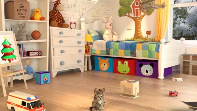 Fun Cute Kitten Game Play Fun Pet Care Kids Game - Little Kitten My Favorite Cat #290 смотреть онлайн
