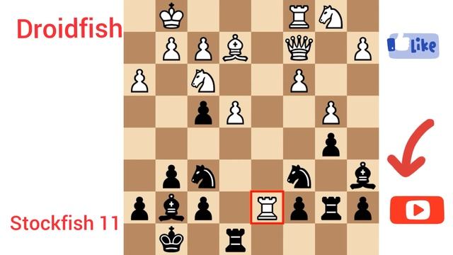 Droidfish Chess Vs Stockfish 11 12/11/2020 | App's Review смотреть онлайн