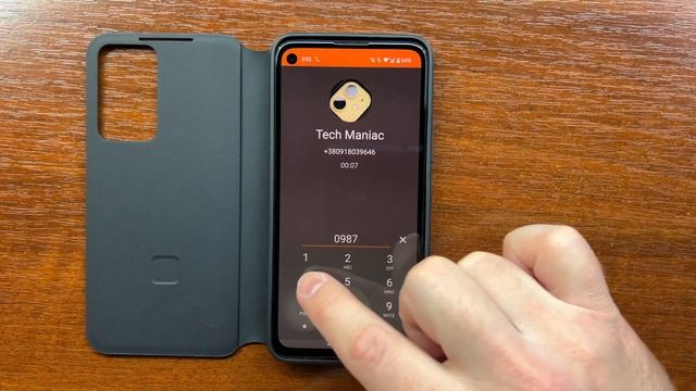Google Pixel 4a Android 13 Simple Dialer Incoming Call in Samsung S22 Smart Clear View Cover Case смотреть онлайн