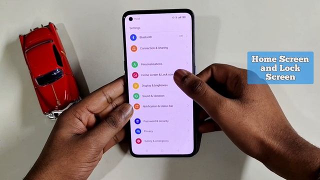 Realme 12x 5G me Google search bar ko home screen per kaise add kare | realme 12x Search bar bottom смотреть онлайн