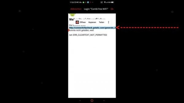 net::ERR_CLEARTEXT_NOT_PERMITTED -- Solved/gelöst Android 10