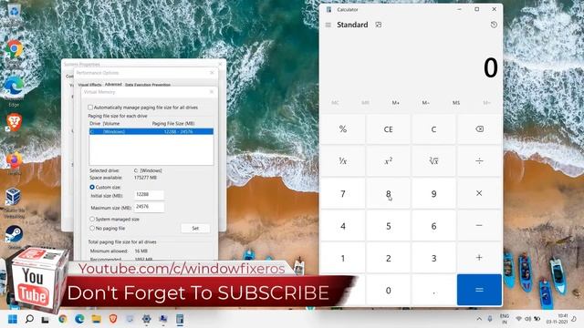 How To Increase Gaming Performance On Low End Pc | INCREASE VIRTUAL MEMORY | URDU - HINDI смотреть онлайн