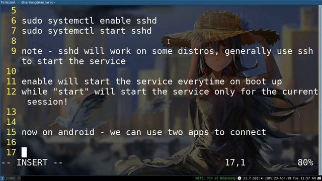Simple SSH connect to PC using Termux/JuiceSSH смотреть онлайн