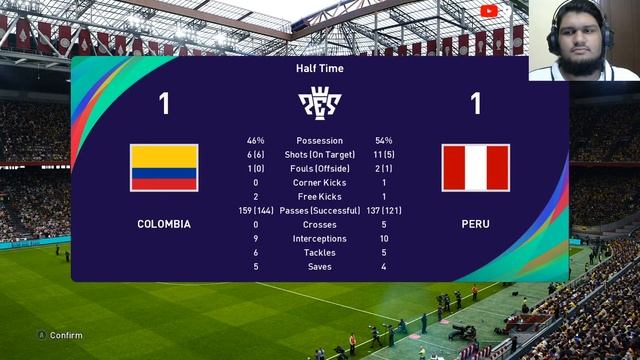 PERU vs COLOMBIA | 3rd PLACE PLAYOFFS | COPA AMERICA 2021 | PES 2021 | w/ VichuKuttan смотреть онлайн