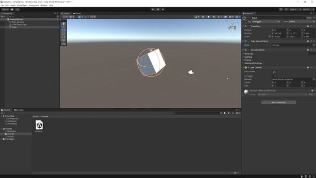 Intro to Unity Game Engine смотреть онлайн