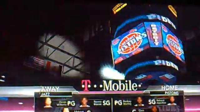 NBA 2K10 DETROIT vs UTAH MUSIC ARENA FEATURE!!! смотреть онлайн