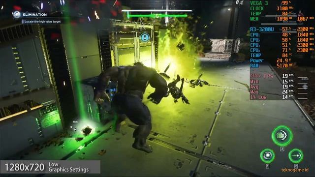 Marvel's Avengers The Definitive Edition | AMD Ryzen 3 3200U Vega 3 смотреть онлайн