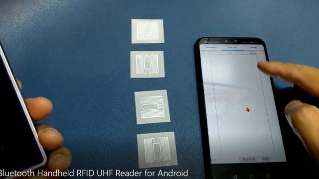 Bluetooth RFID UHF Reader for Android Phone смотреть онлайн