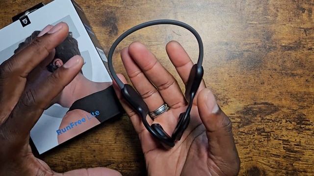 SoundPEATS Air Conduction Headphones, RunFree Lite Open-Ear Sports Bluetooth V5.3 Headphones