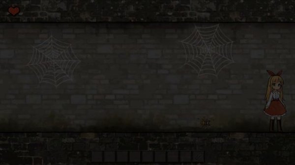 可愛い少女の探索アドベンチャー同人ゲーム「メランコリアンナ  MELANCHOLIANNA 」体験版