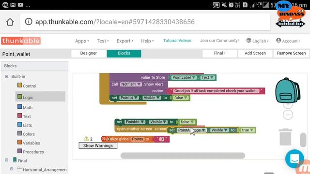 Final Blocks Functionality : Point wallet app || Android app development || important video смотреть онлайн
