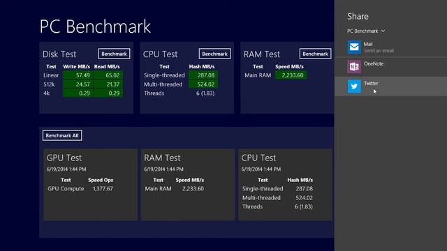 Windows 8.1 PC Benchmark test app review смотреть онлайн
