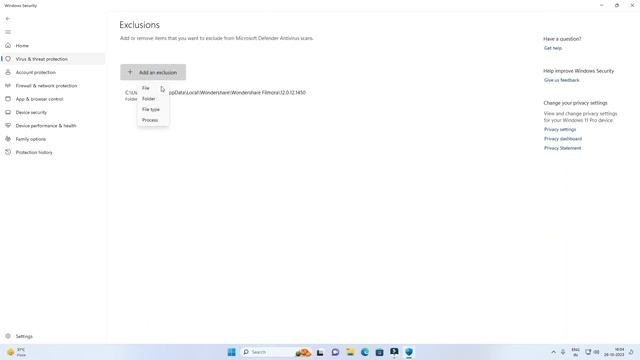 How to Add or Remove Exclusions for Microsoft Defender in Windows 11 🛡️🔍 смотреть онлайн